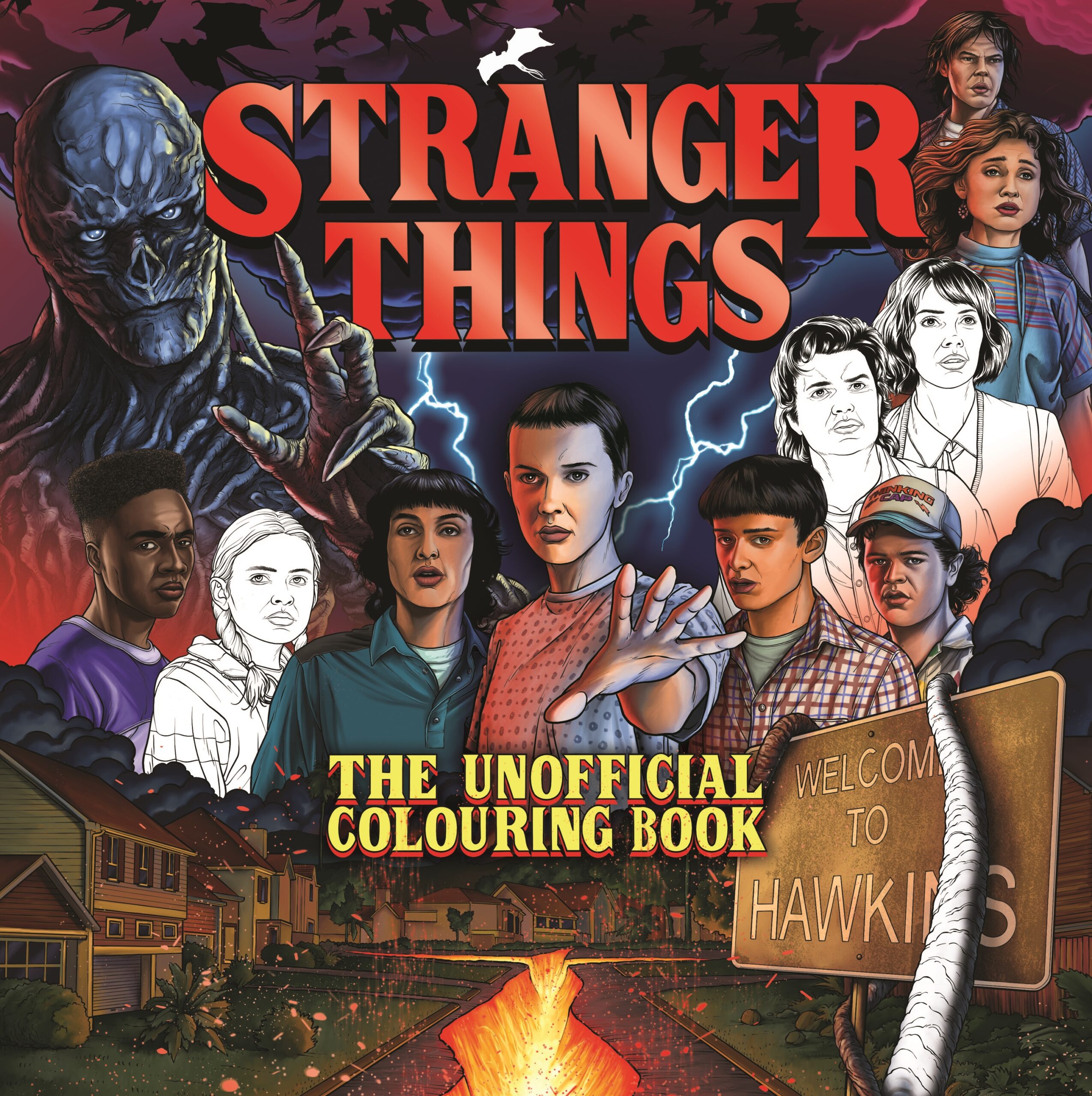 Stranger Things: The Unofficial Colouring Book - Bonnier Books