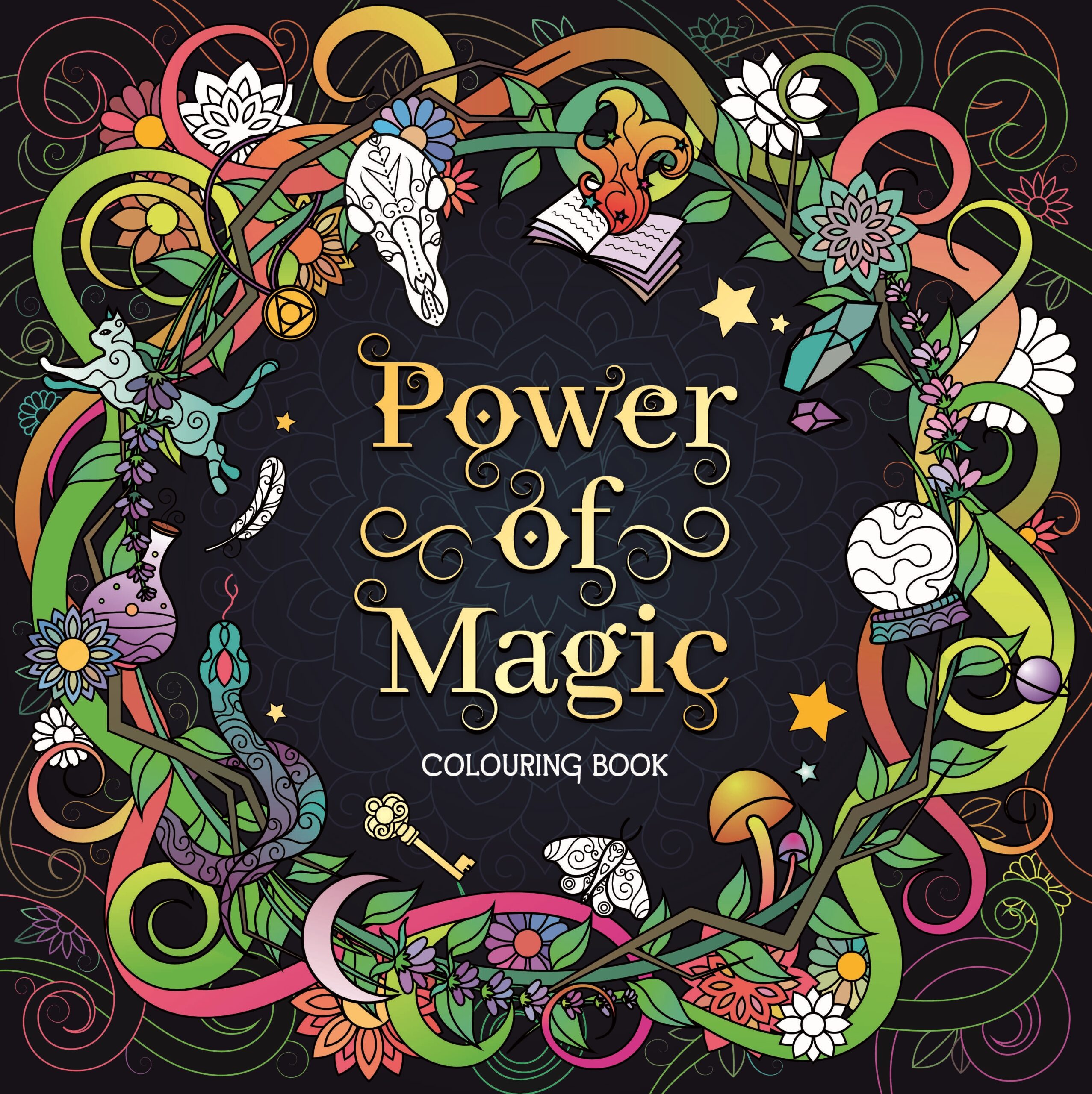 Power of Magic Colouring Book Bonnier Books