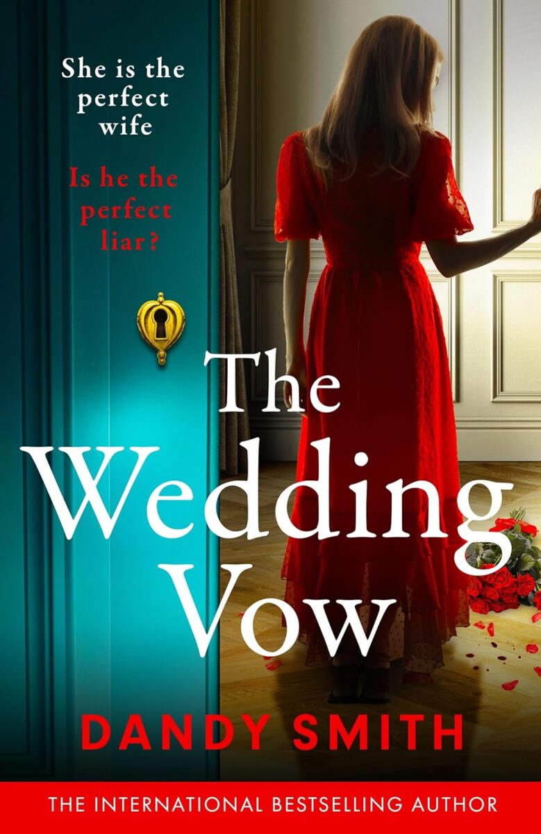 The Wedding Vow by Dandy Smith. Woman standing by open door in long dress